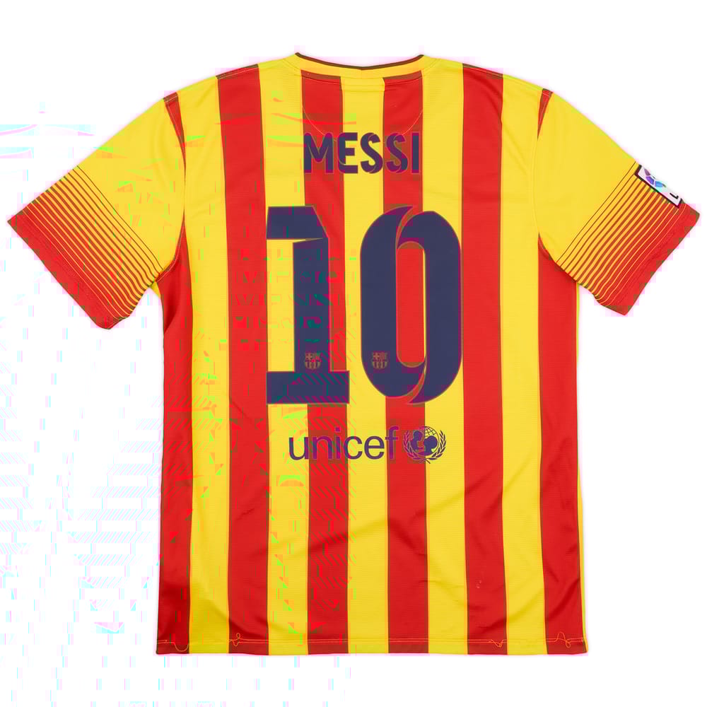 2013-15 Barcelona Away Shirt Messi #10 - 9/10 - (L)