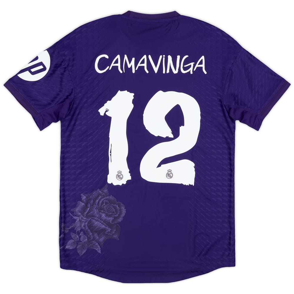 2023-24 Real Madrid Authentic Fourth Shirt Camavinga #12 (S)