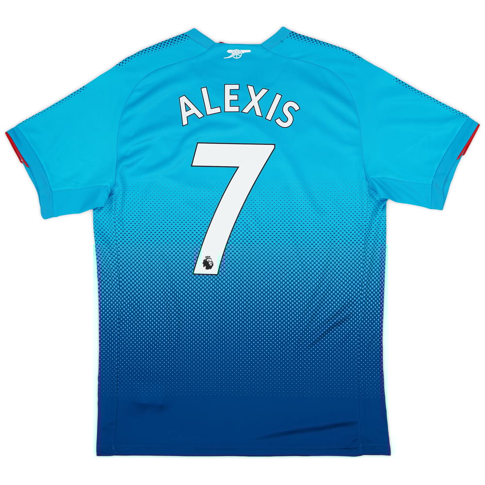 2017-18 Arsenal Away Shirt Alexis #7 (M)
