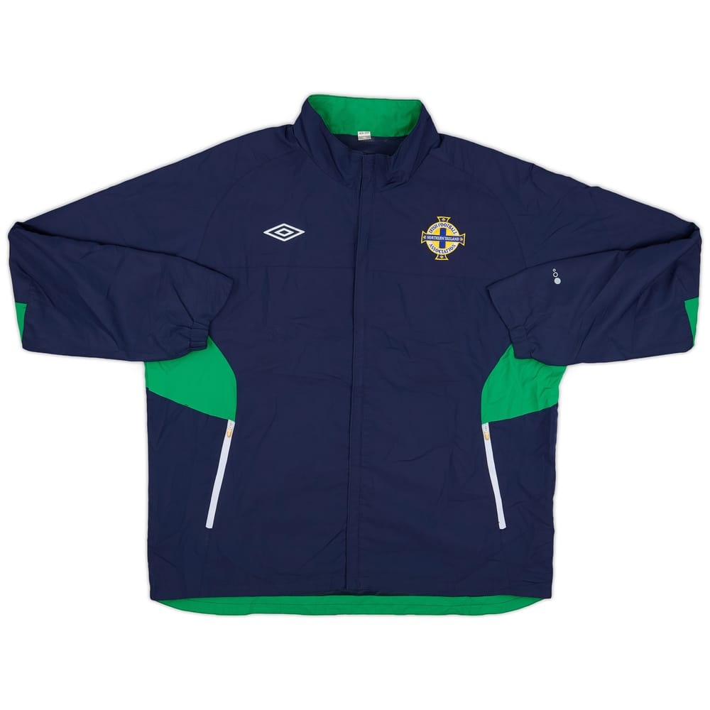 2010-12 Northern Ireland Umbro Track Jacket - 8/10 - (XXL)