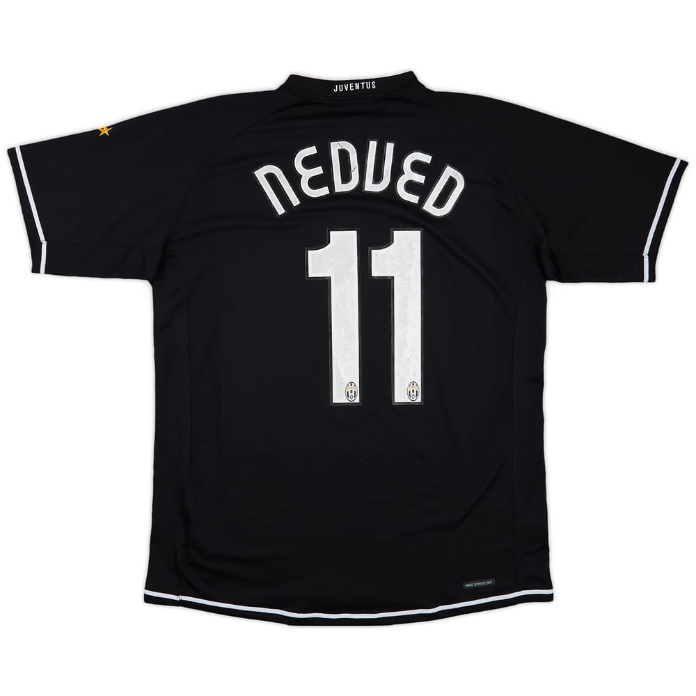 2006-07 Juventus Away Shirt Nedved #11 - 3/10 - (L)