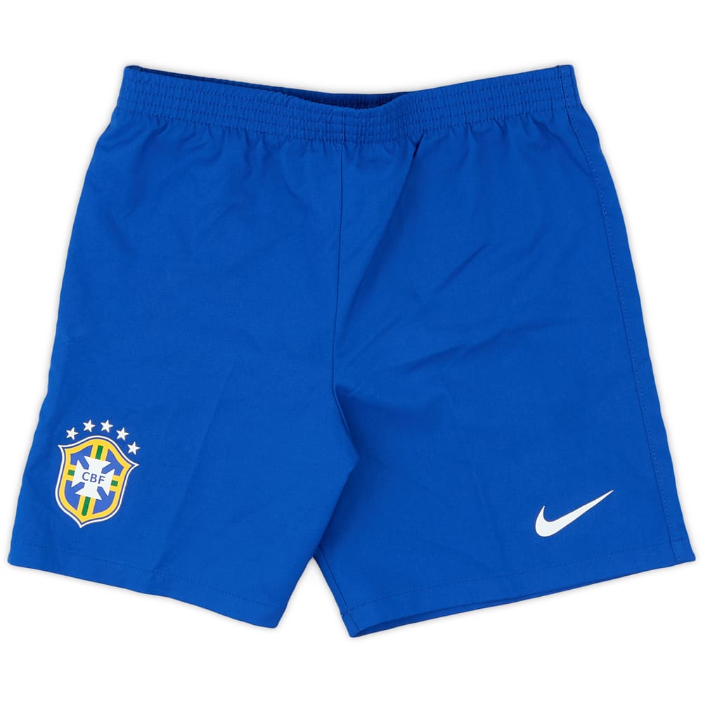 2014-16 Brazil Home Shorts - 9/10 - (S.Boys)