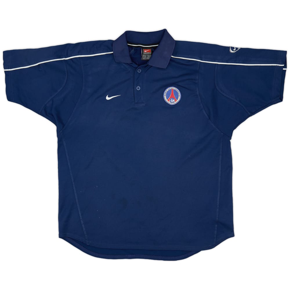 1998-99 Paris Saint-Germain Nike Polo Shirt - 4/10 - (XL)