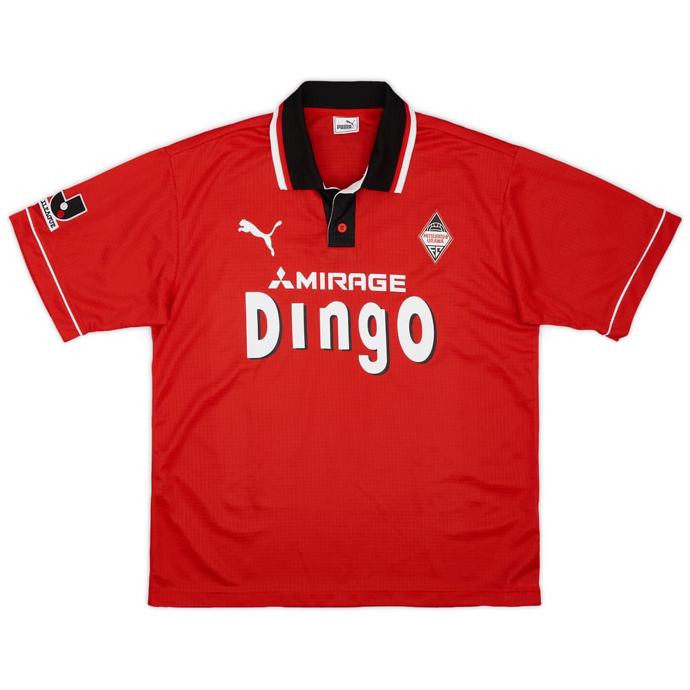 1999-00 Urawa Red Diamonds Home Shirt - 9/10 - (L)