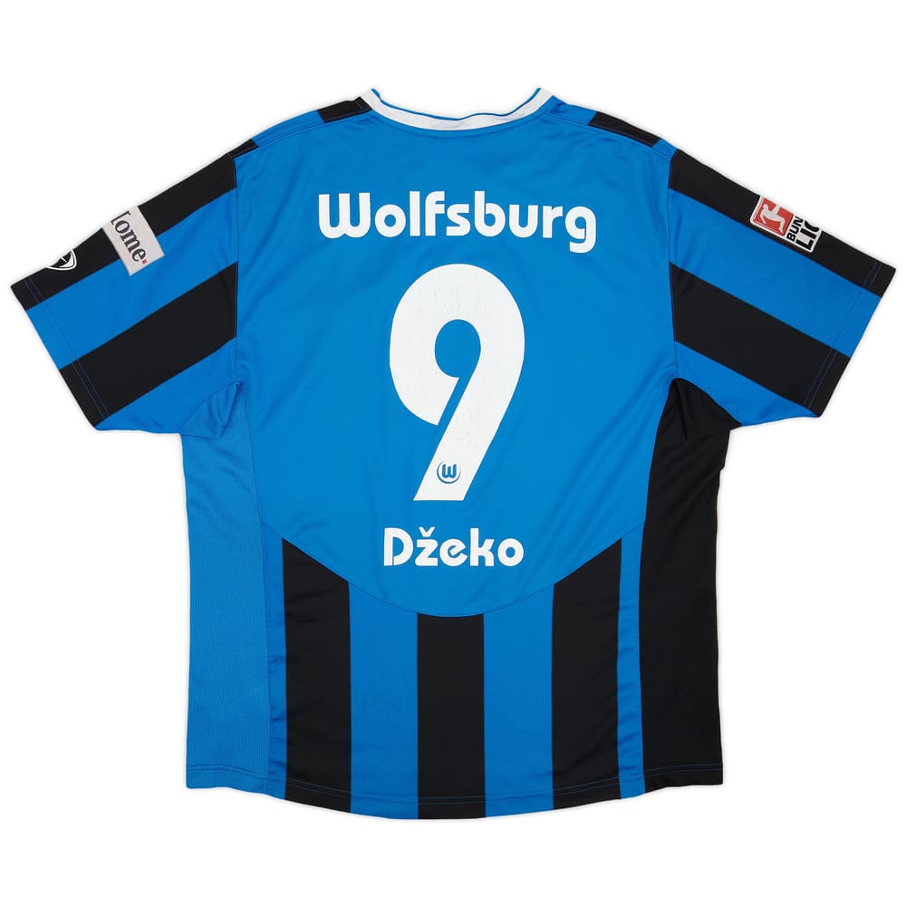 2008-09 Wolfsburg Away Shirt Dzeko #9 - 6/10 - (XL)