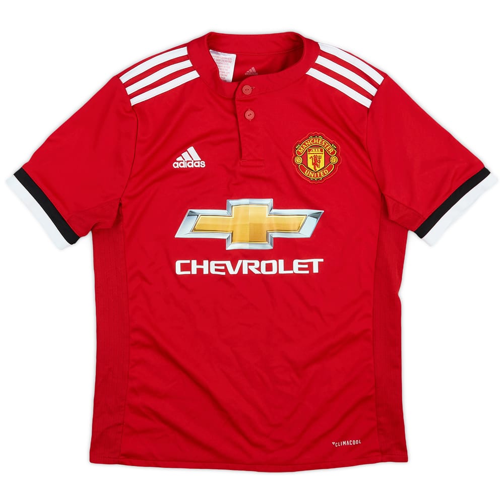 2017-18 Manchester United Home Shirt - 8/10 - (M.Boys)