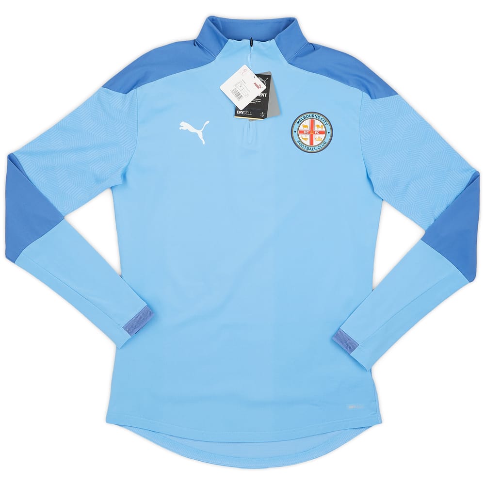 2021-22 Melbourne City Puma 1/4 Zip Training Top (S)