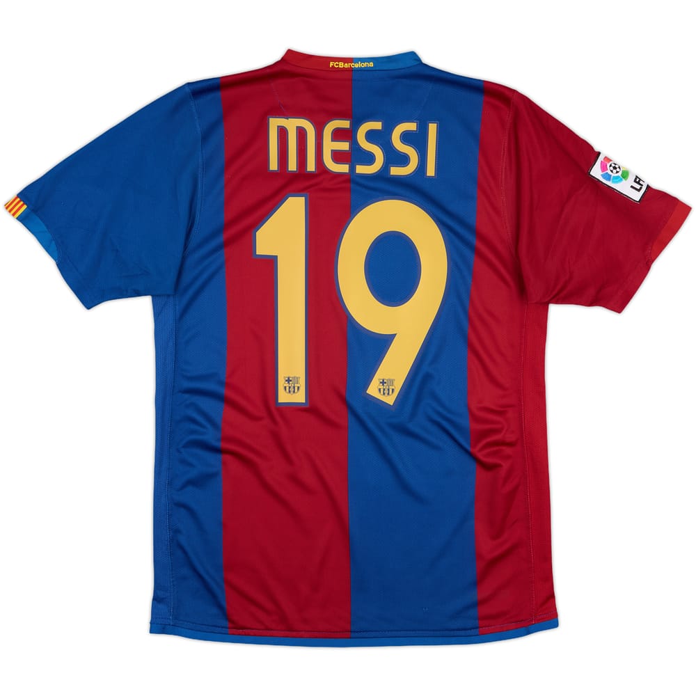 2006-07 Barcelona Home Shirt Messi #19 - 5/10 - (S)