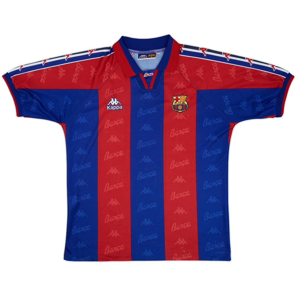 1995-97 Barcelona Home Shirt - 7/10 - (S)