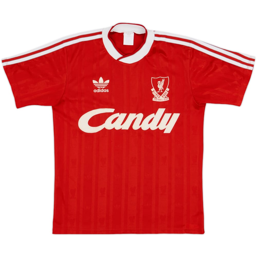 1988-89 Liverpool Home Shirt - 7/10 - (M)
