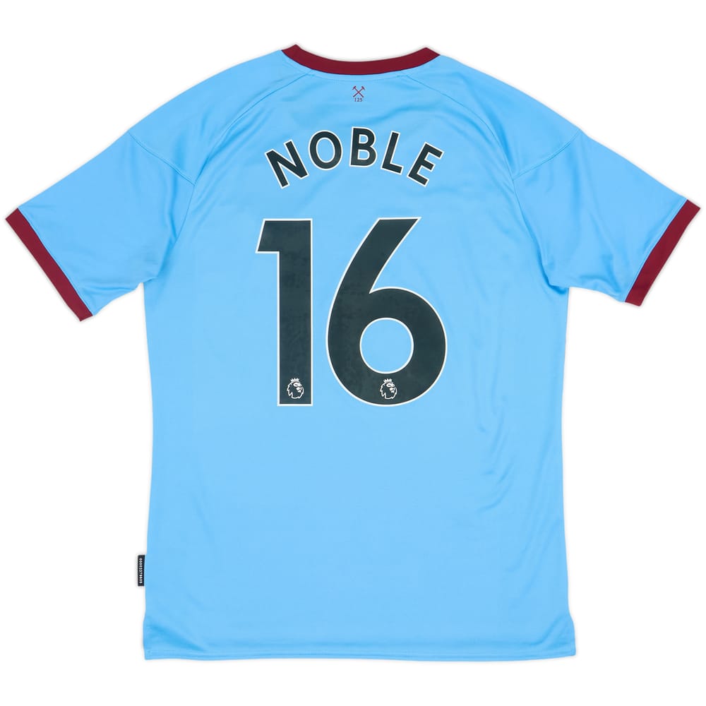 2020-21 West Ham Away Shirt Noble #16 - 10/10 - (L)