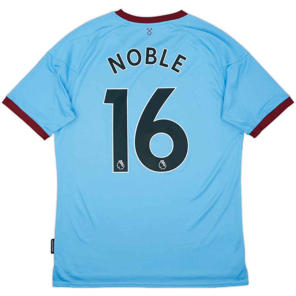 2020-21 West Ham Away Shirt Noble #16 - 10/10 - (L)