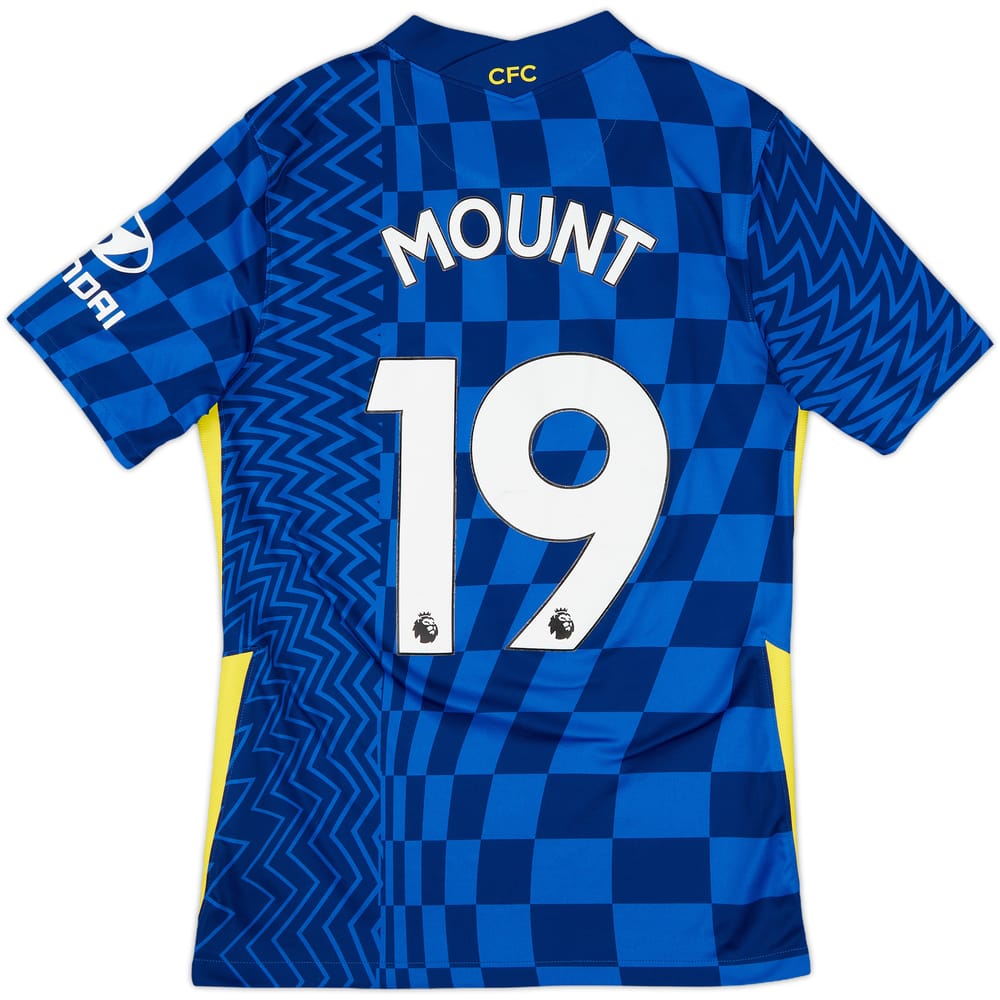 2021-22 Chelsea Home Shirt Mount #19 - 6/10 - (S)