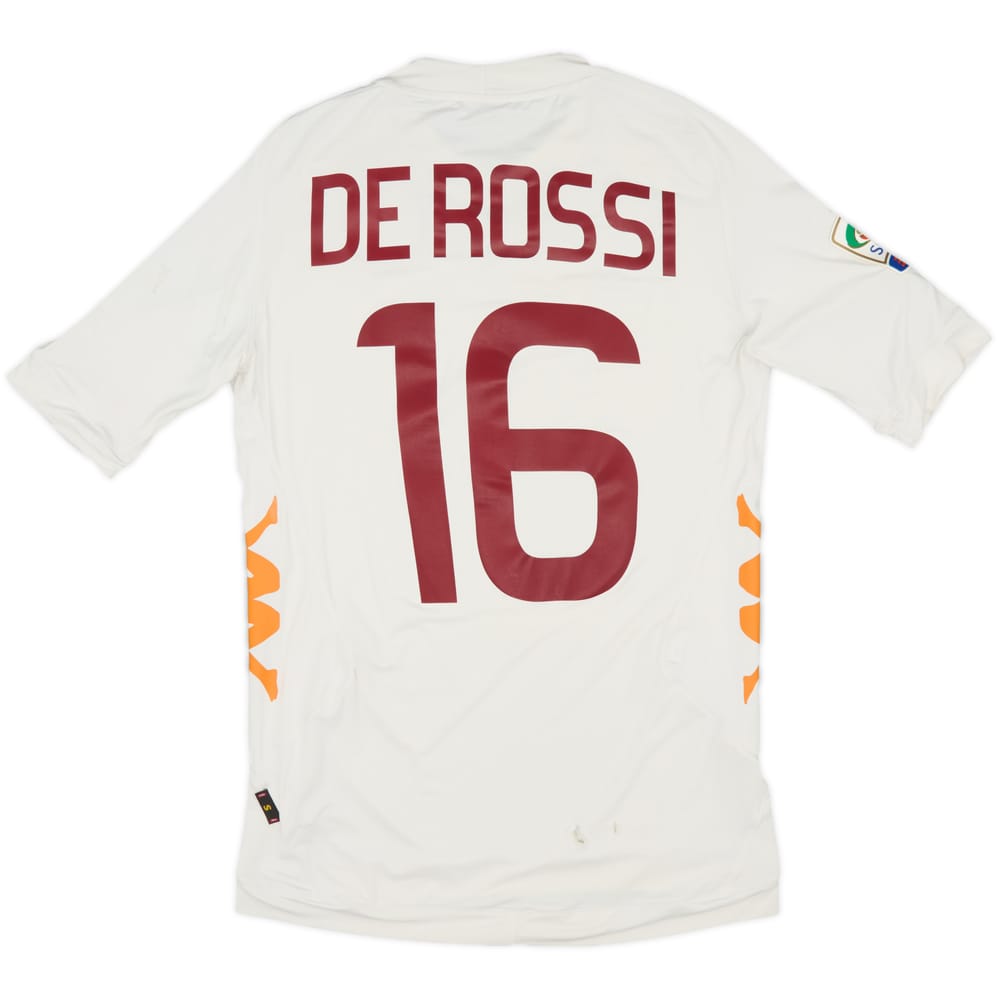 2011-12 Roma Away Shirt De Rossi #16 - 5/10 - (S)