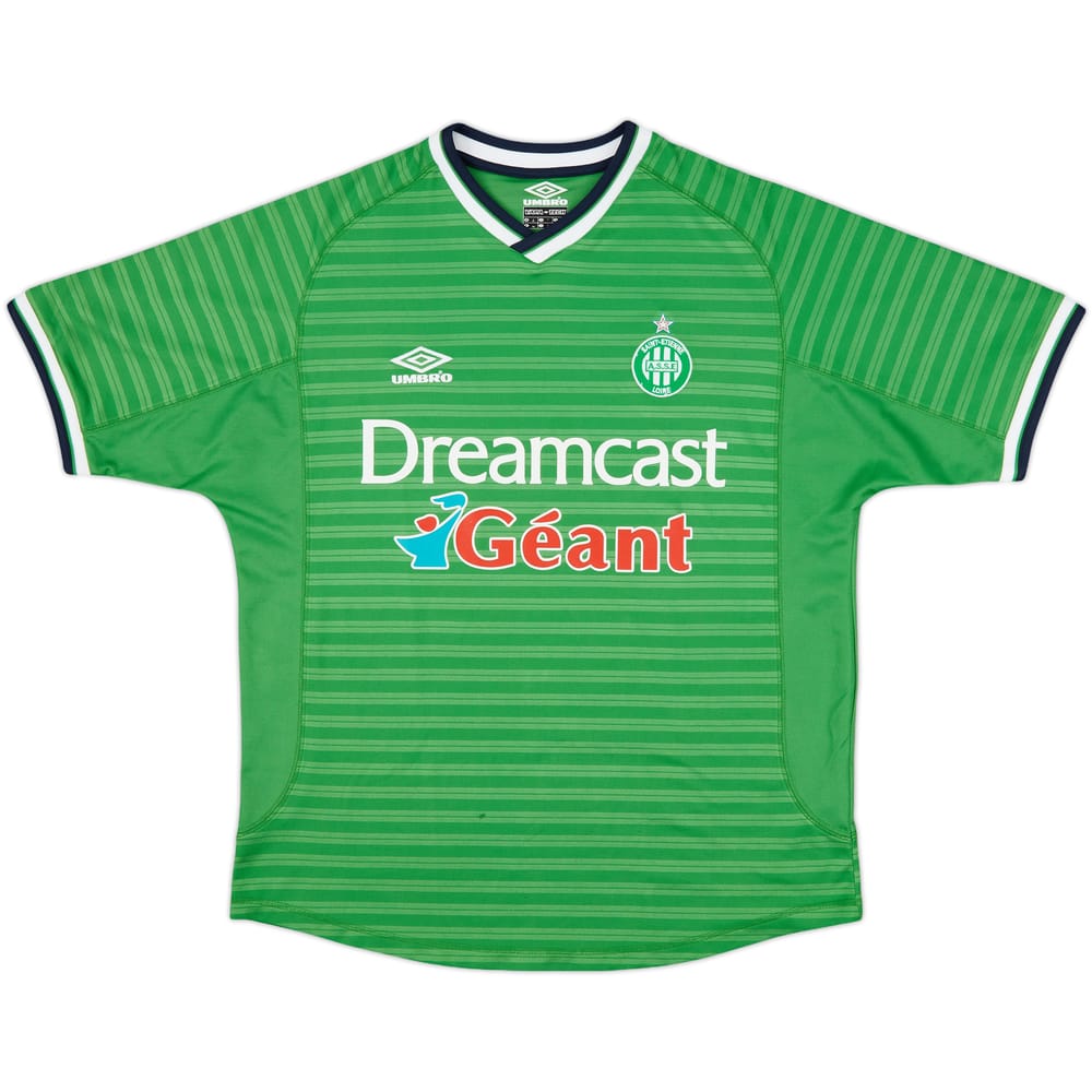 2000-01 Saint Etienne Home Shirt - 8/10 - (L)