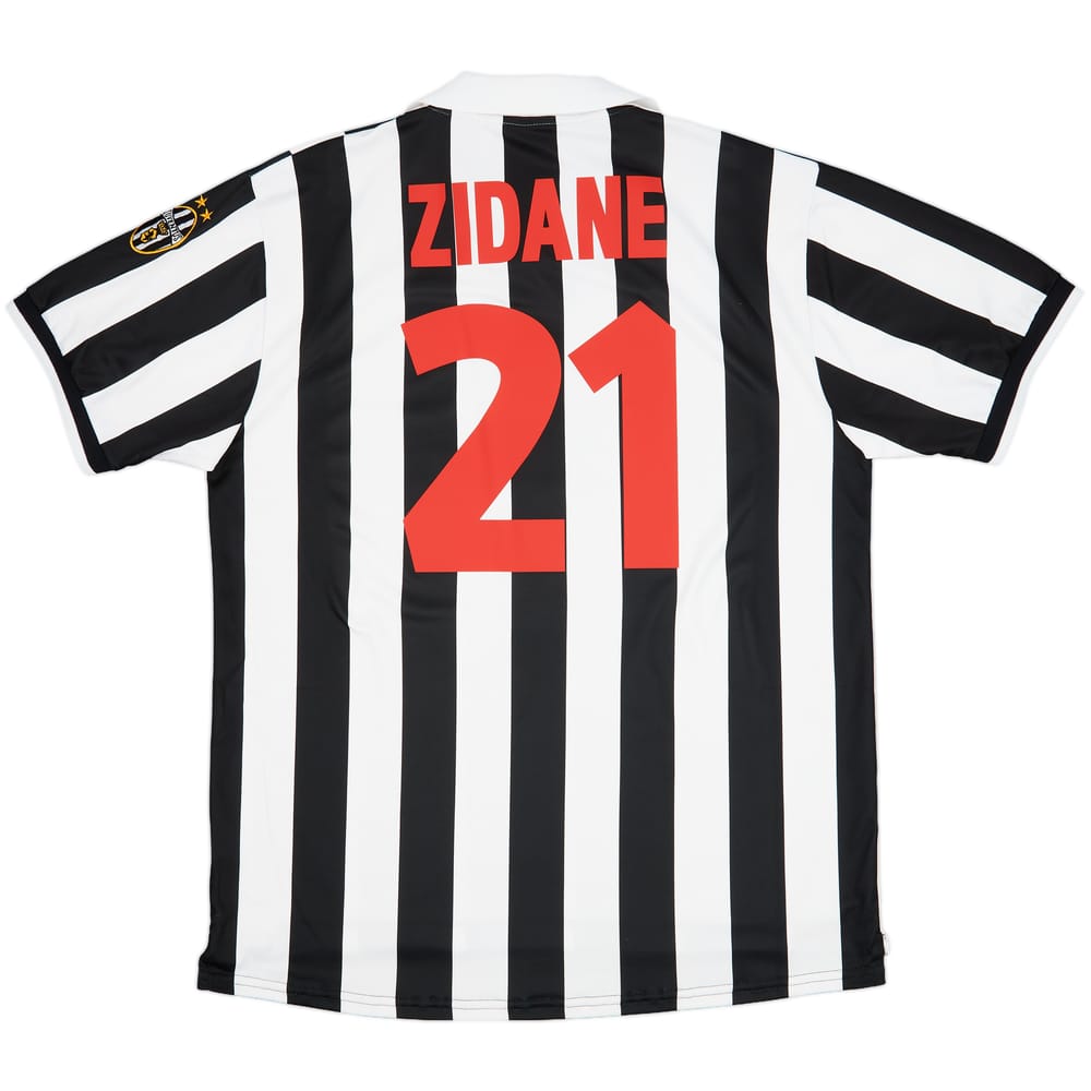 1998-99 Juventus Home Shirt Zidane #21 - 6/10 - (XL)