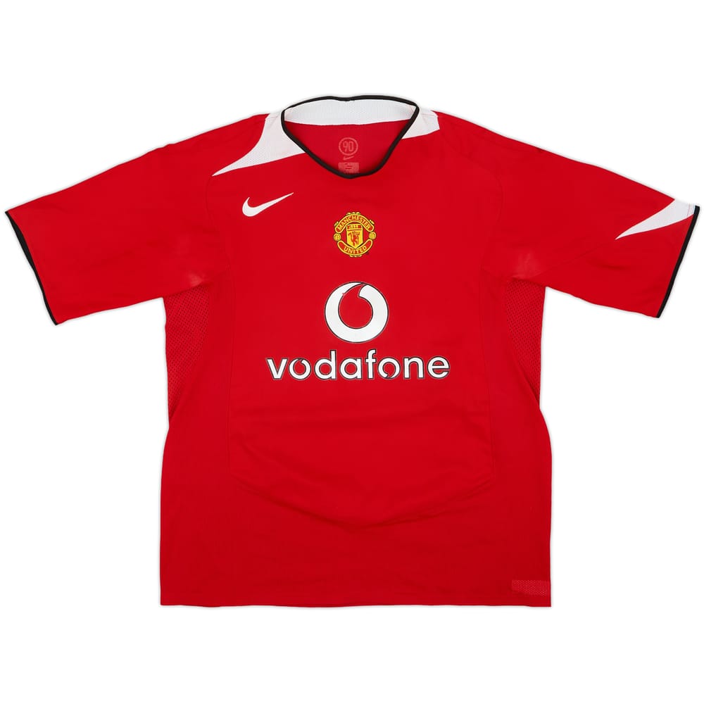 2004-06 Manchester United Home Shirt - 5/10 - (M)