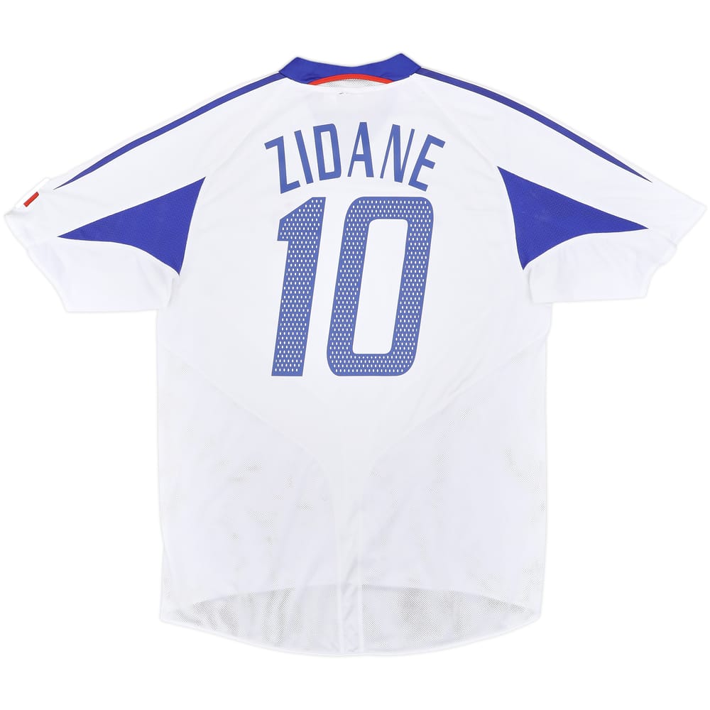 2004-06 France Away Shirt Zidane #10 - 7/10 - (L)