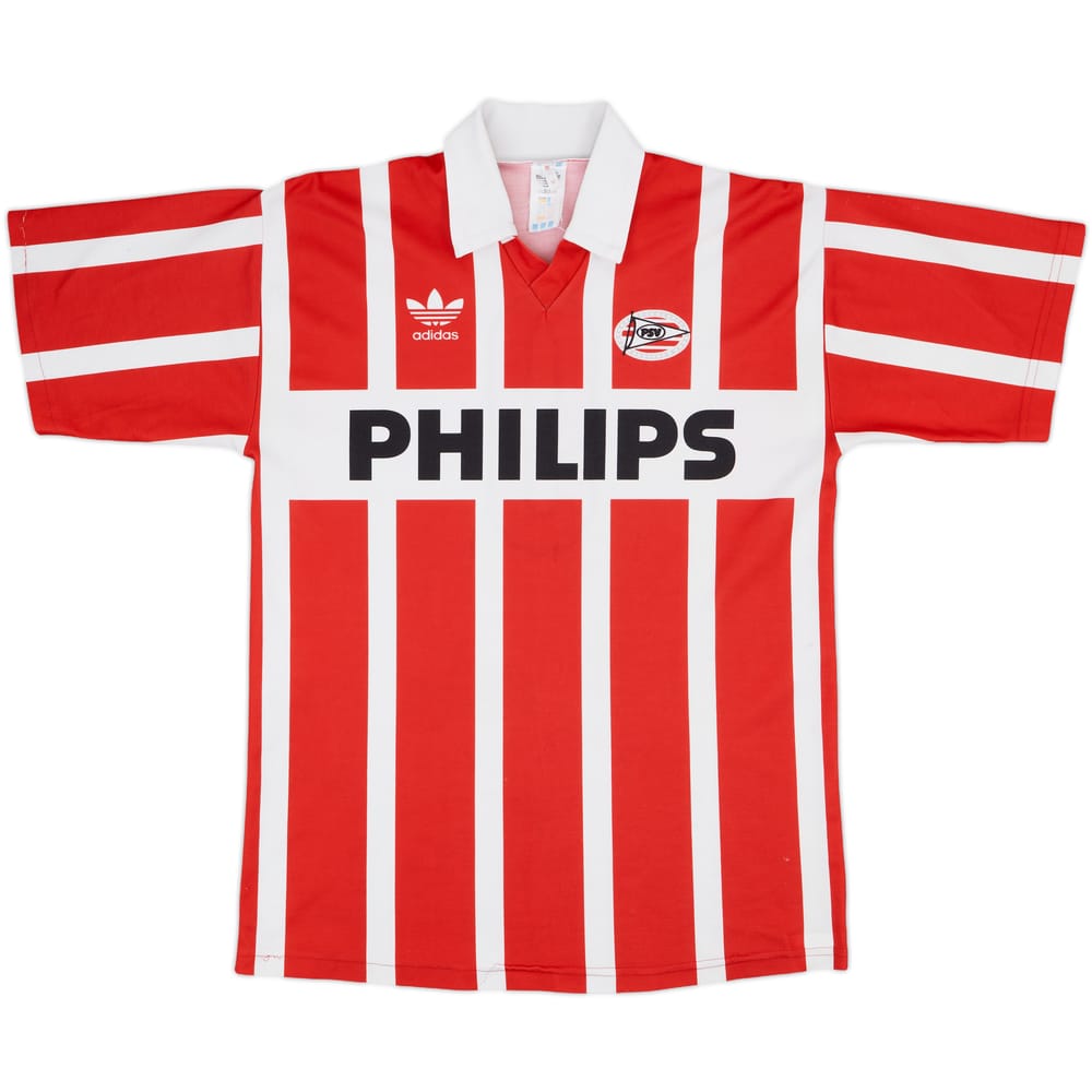 1990-92 PSV Home Shirt #9 (Romario) - 9/10 - (M)