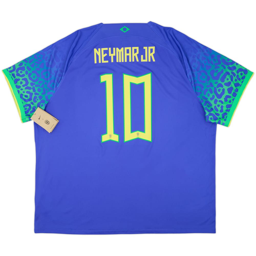 2022-23 Brazil Away Shirt Neymar #10 (3XL)