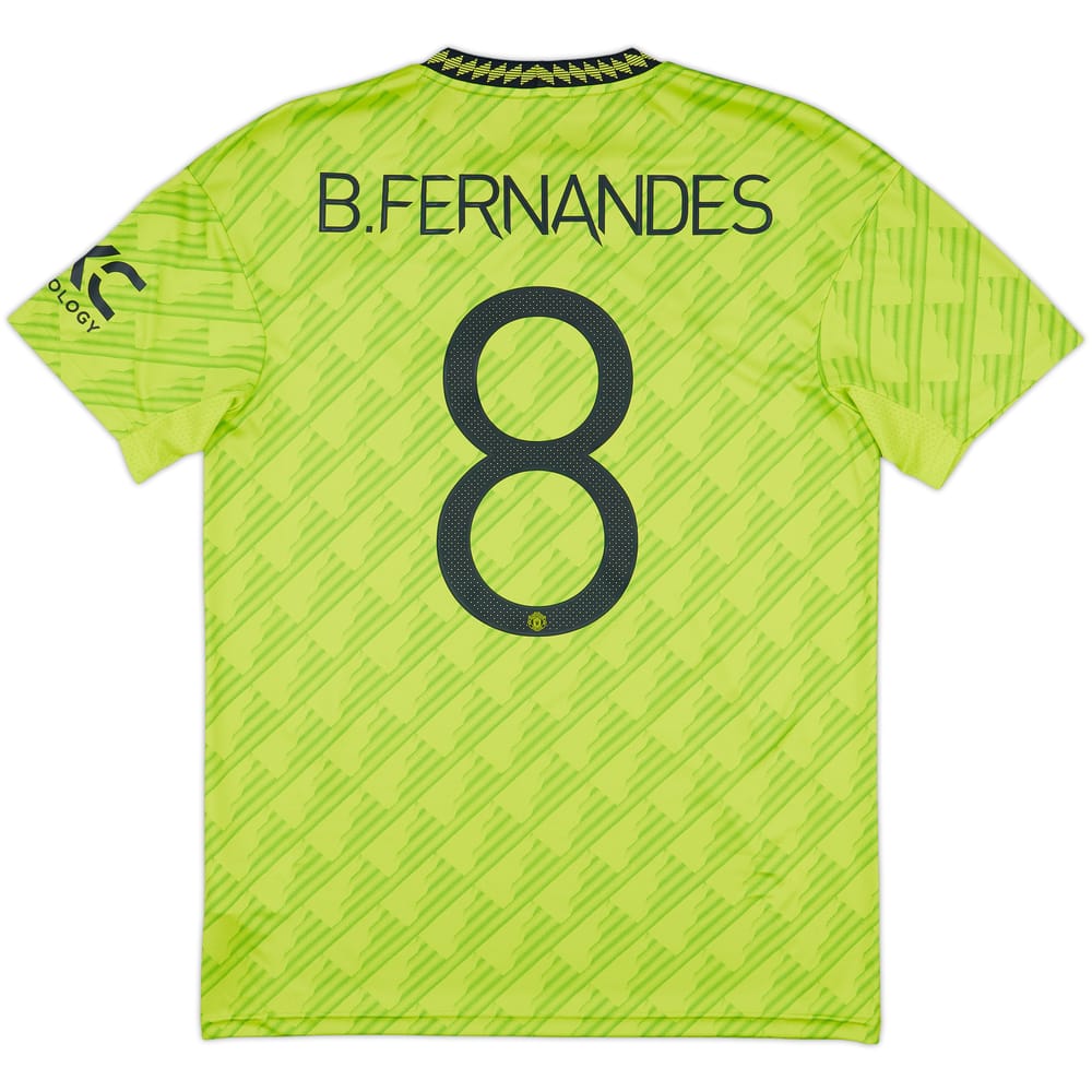 2022-23 Manchester United Third Shirt B.Fernandes #8 - 10/10 - (M)