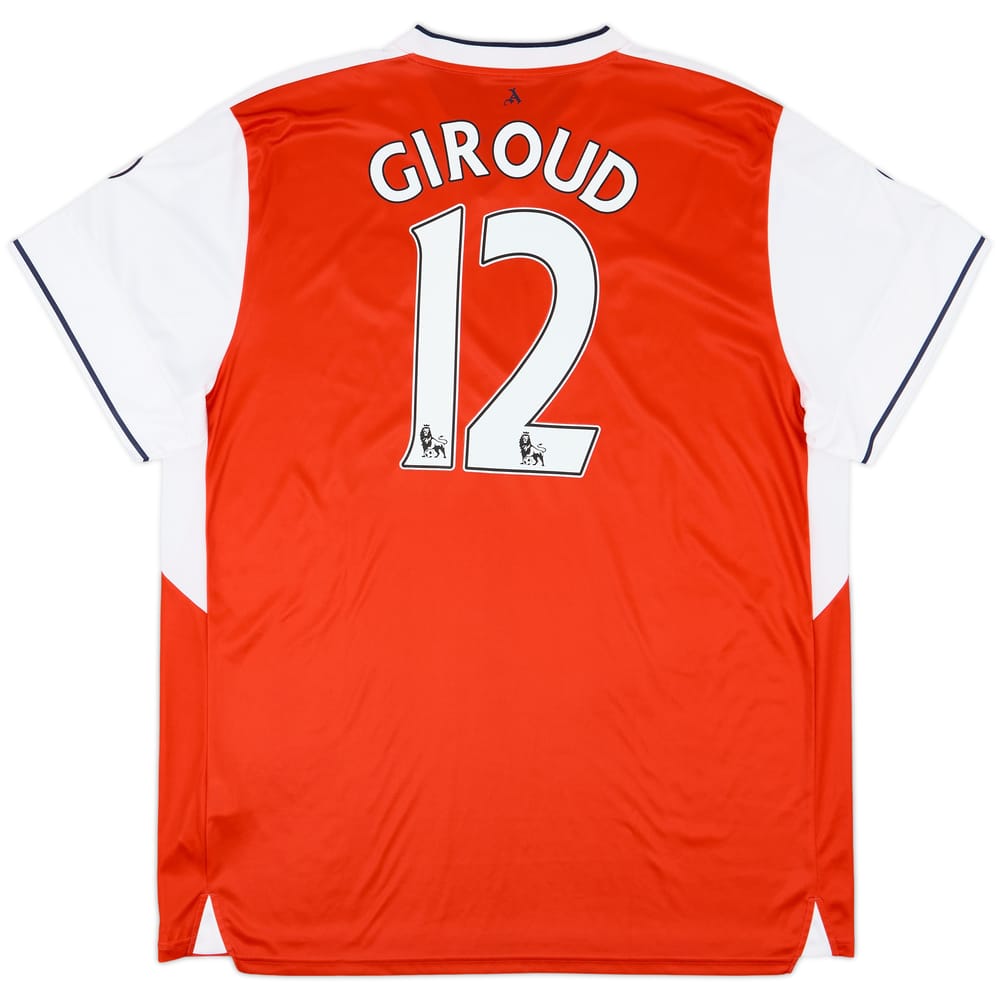 2016-17 Arsenal Home Shirt Giroud #12 - 8/10 - (3XL)