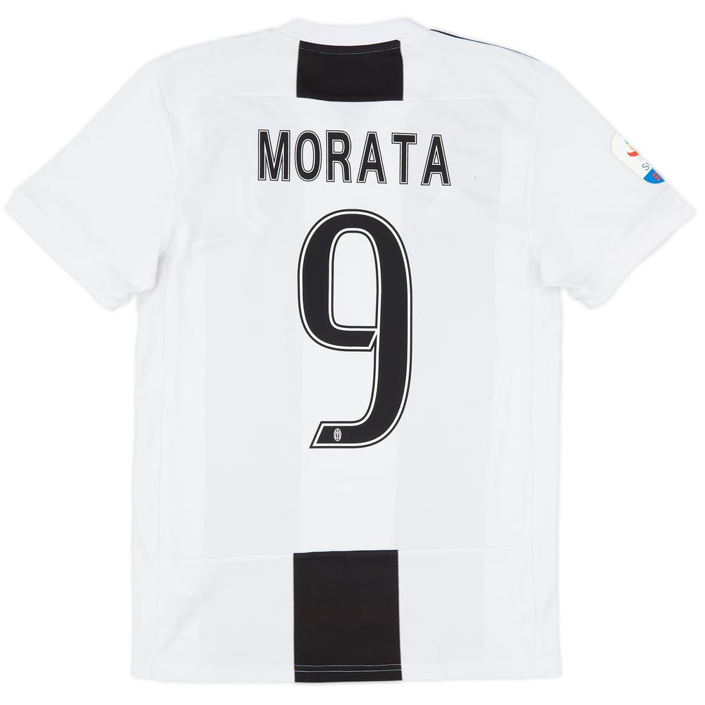 2018-19 Juventus Home Shirt Morata #9 - 8/10 - (S)