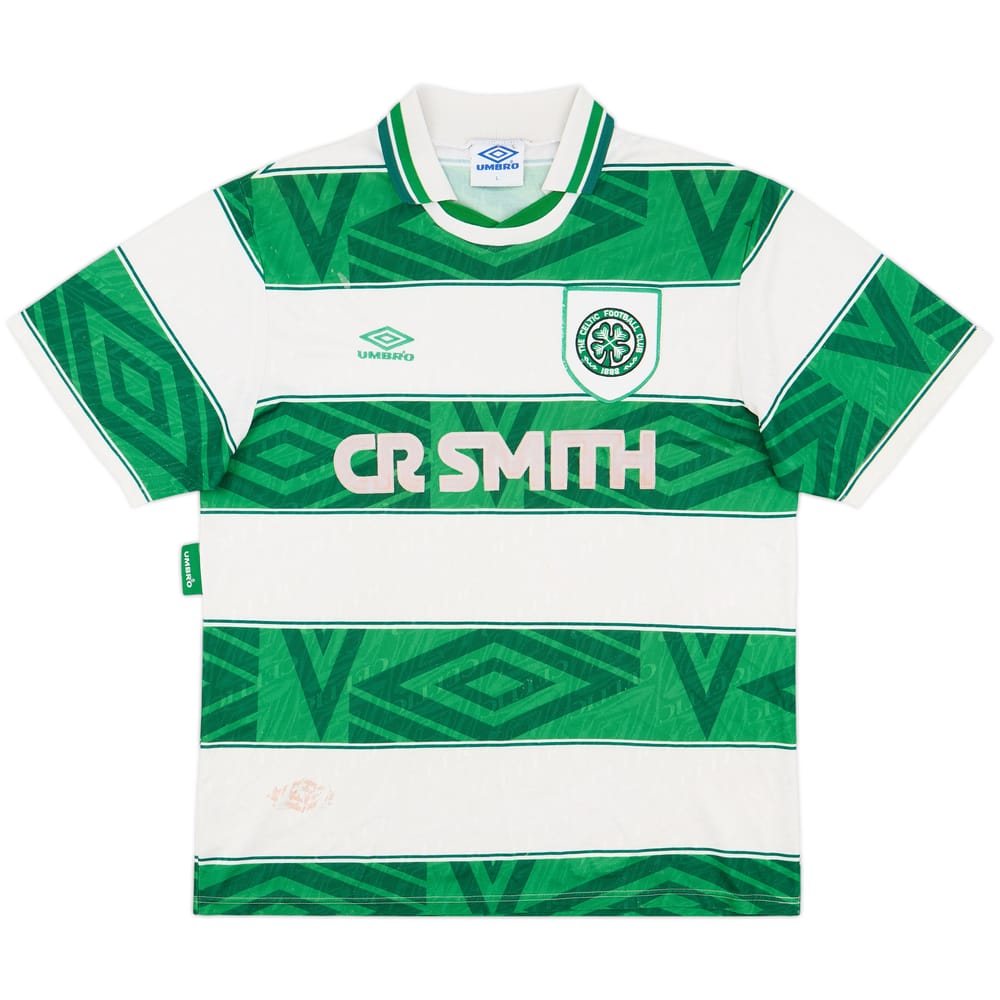 1993-95 Celtic Home Shirt - 5/10 - (L)