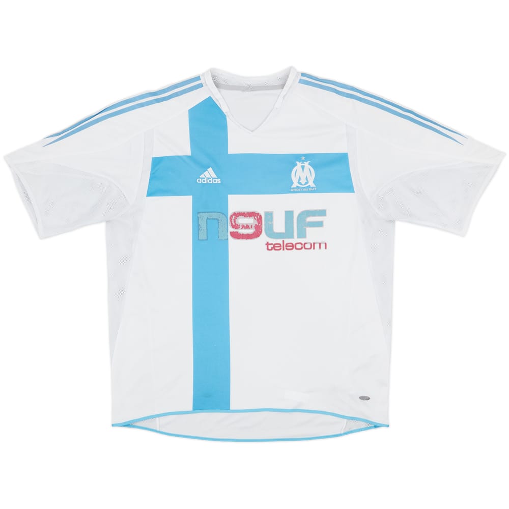 2004-05 Olympique Marseille Home Shirt - 5/10 - (XXL)