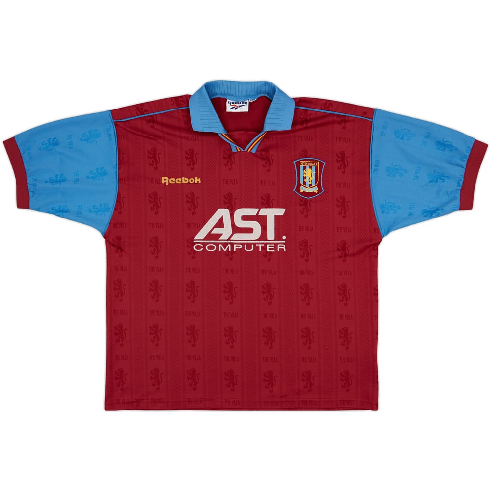 1995-97 Aston Villa Home Shirt - 6/10 - (XL)