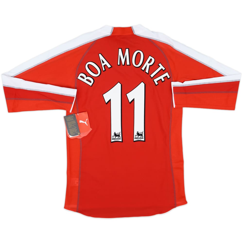2005-06 Fulham Away L/S Shirt Boa Morte #11 (M)
