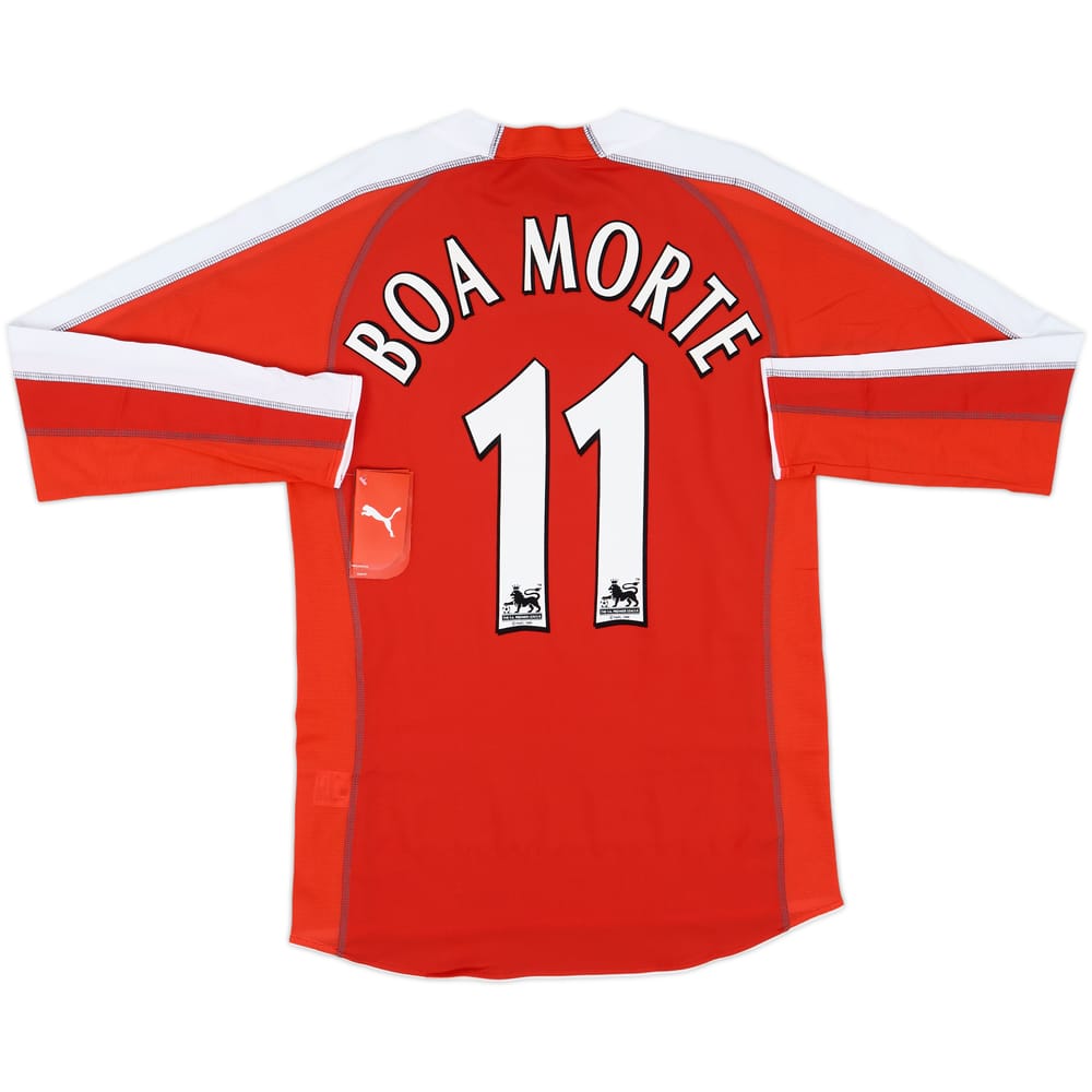 2005-06 Fulham Away L/S Shirt Boa Morte #11 (M)