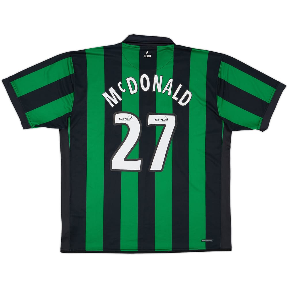 2006-08 Celtic Away Shirt McDonald #27 - 5/10 - (XXL)