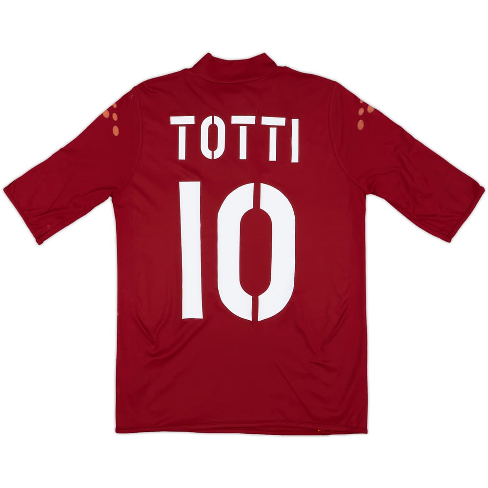 2003-04 Roma Home Shirt Totti #10 - 7/10 - (S)