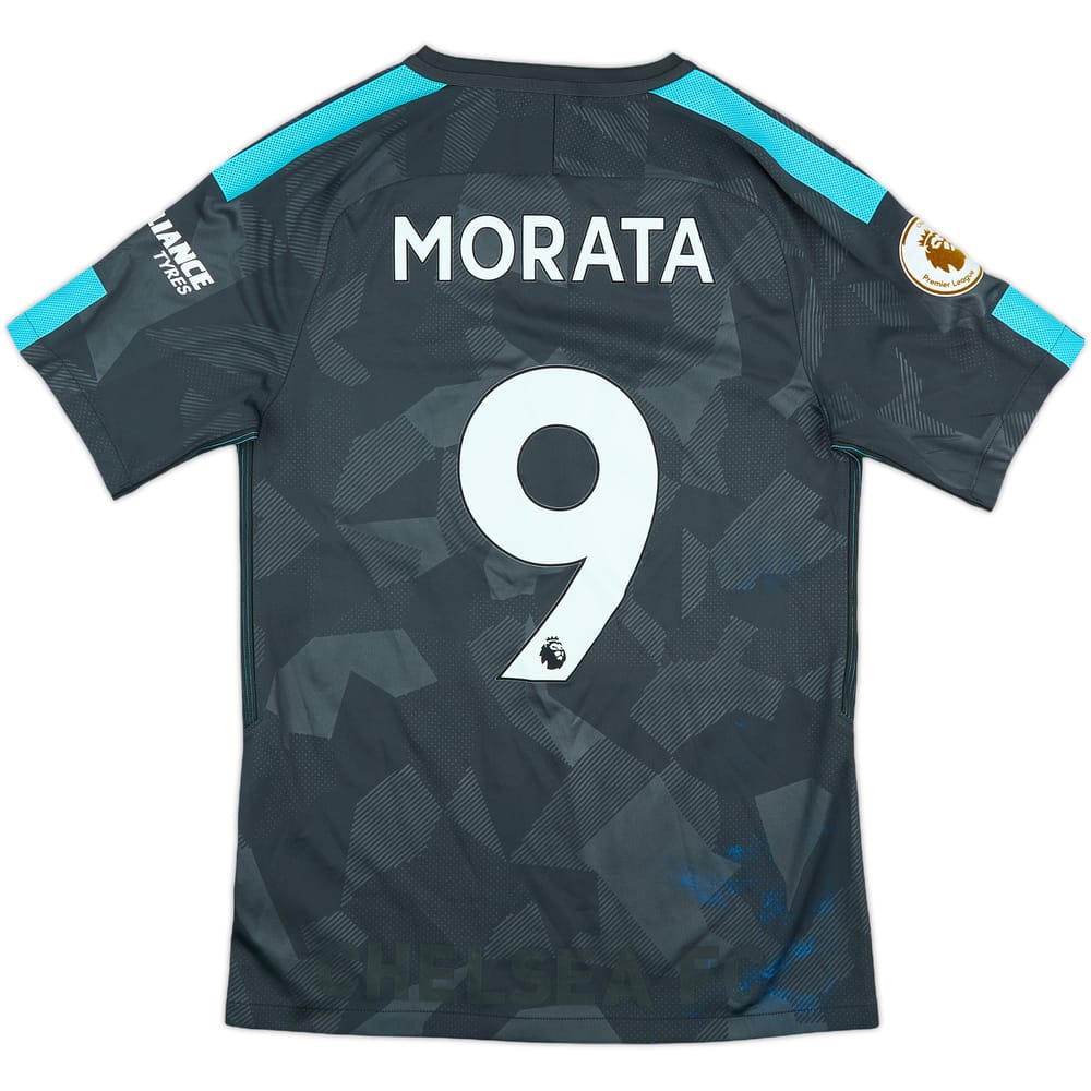2017-18 Chelsea Third Shirt Morata #9 - 9/10 - (S)