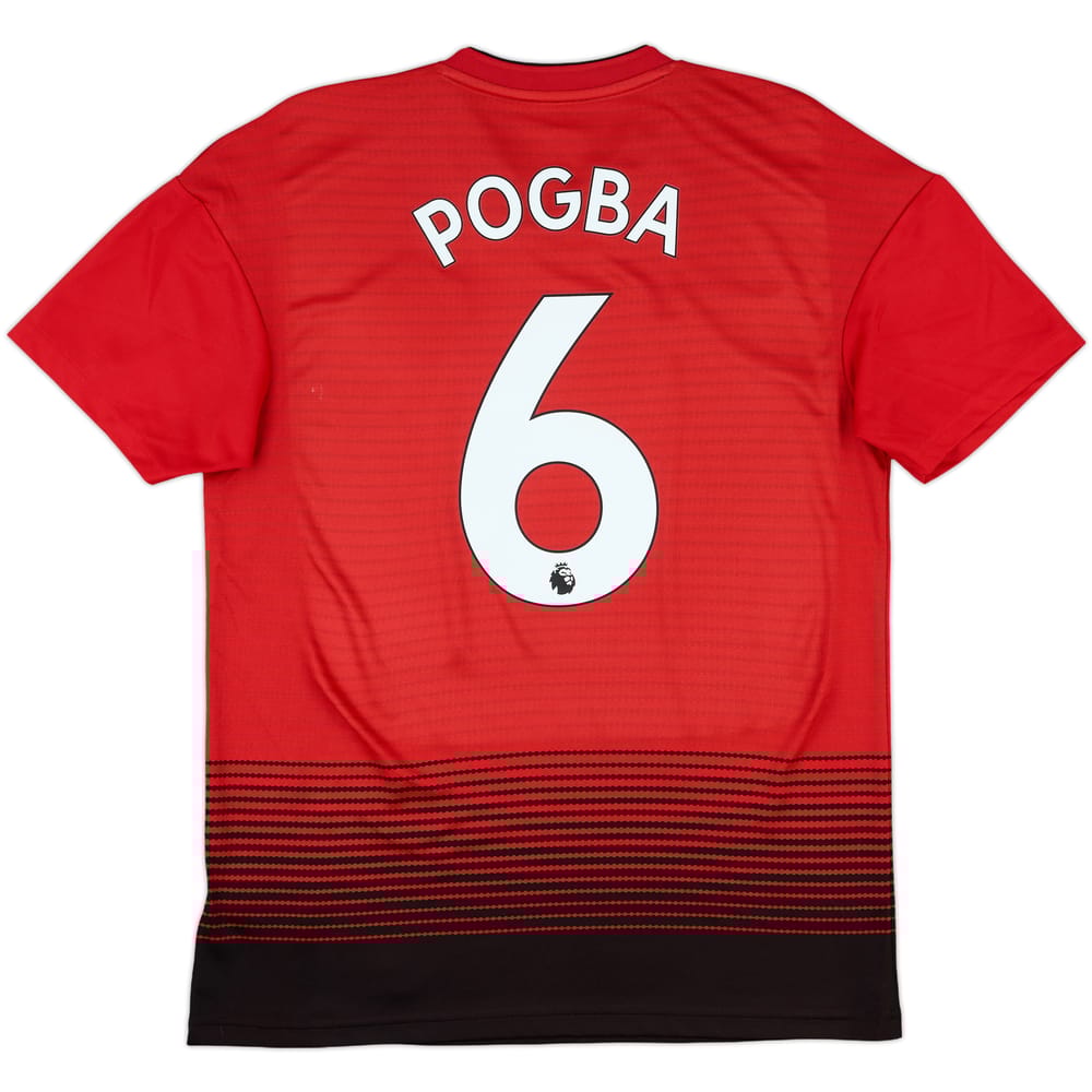 2018-19 Manchester United Home Shirt Pogba #6 - 6/10 - (S)