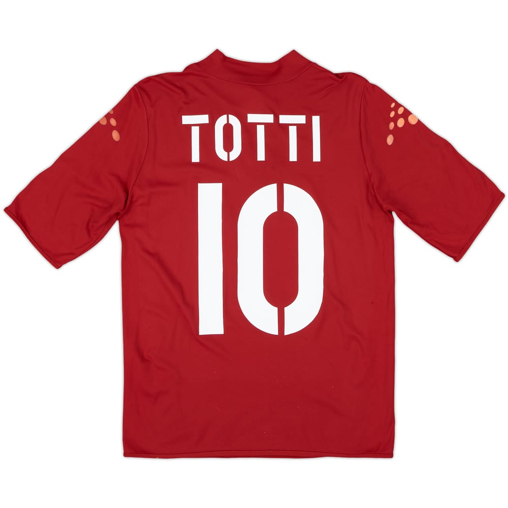 2003-04 Roma Home Shirt Totti #10 - 7/10 - (S)