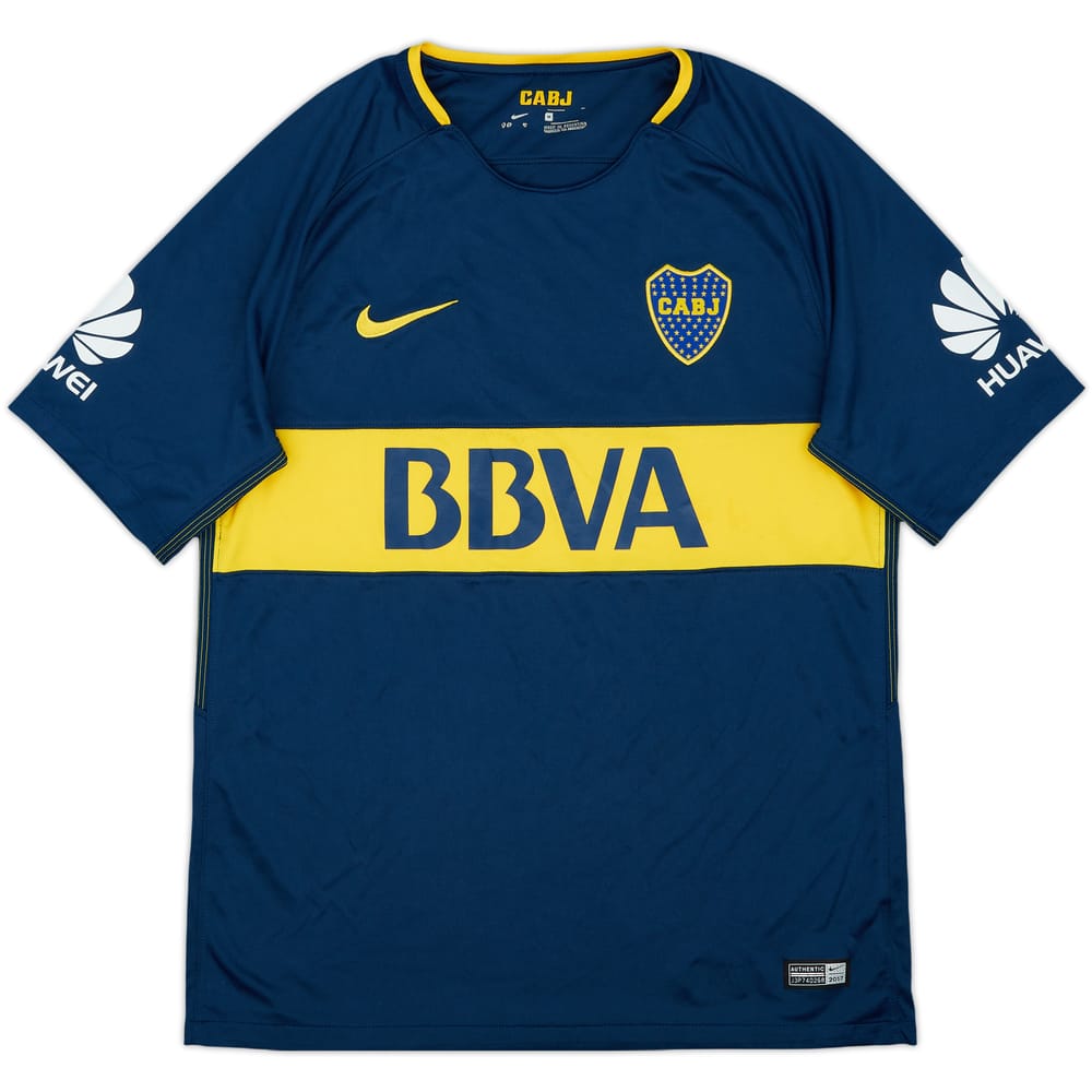 2017-18 Boca Juniors Home Shirt - 8/10 - (M)
