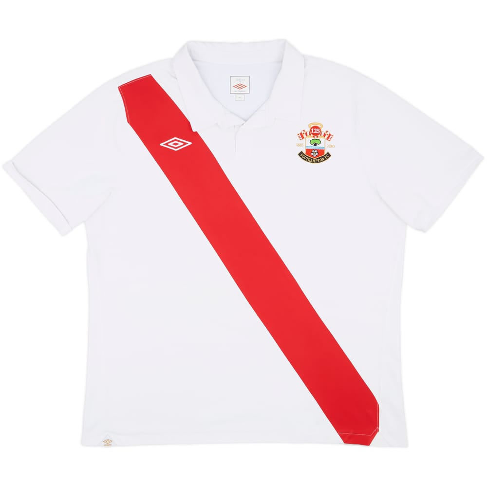 2010-11 Southampton 125 Years Home Shirt - 8/10 - (XXL)