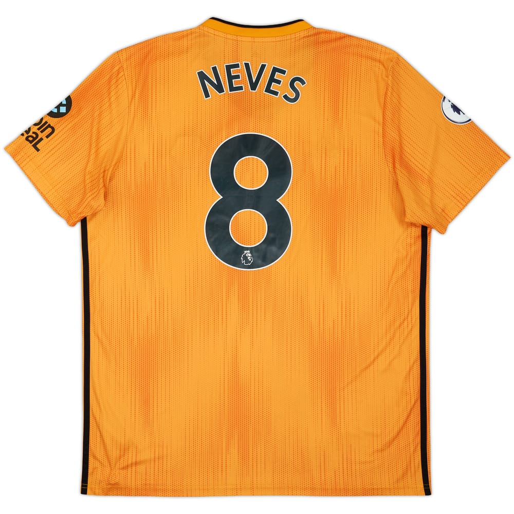 2019-20 Wolves Home Shirt Neves #8 - 7/10 - (XL)