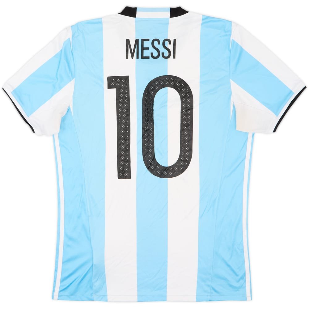 2016-17 Argentina Home Shirt Messi #10 - 5/10 - (M)