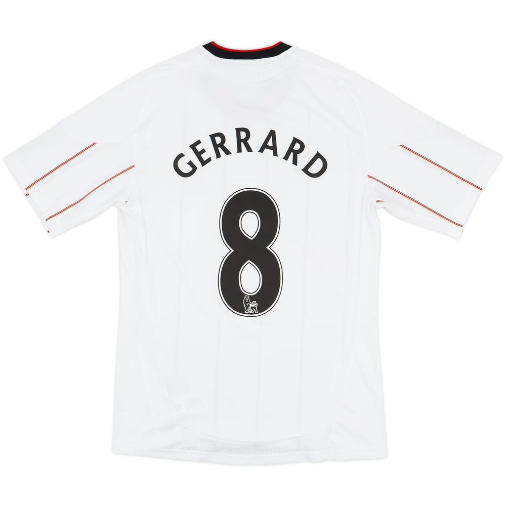 2010-11 Liverpool Away Shirt Gerrard #8 - 6/10 - (S)