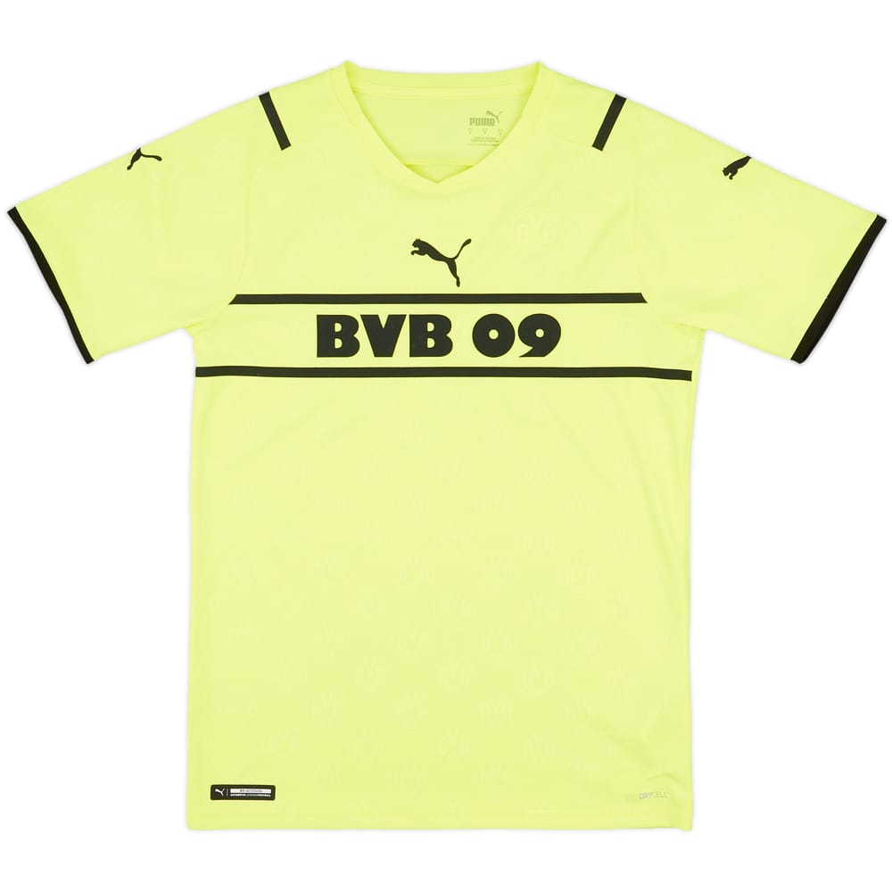 2021-22 Borussia Dortmund European Home Shirt - 8/10 - (M)