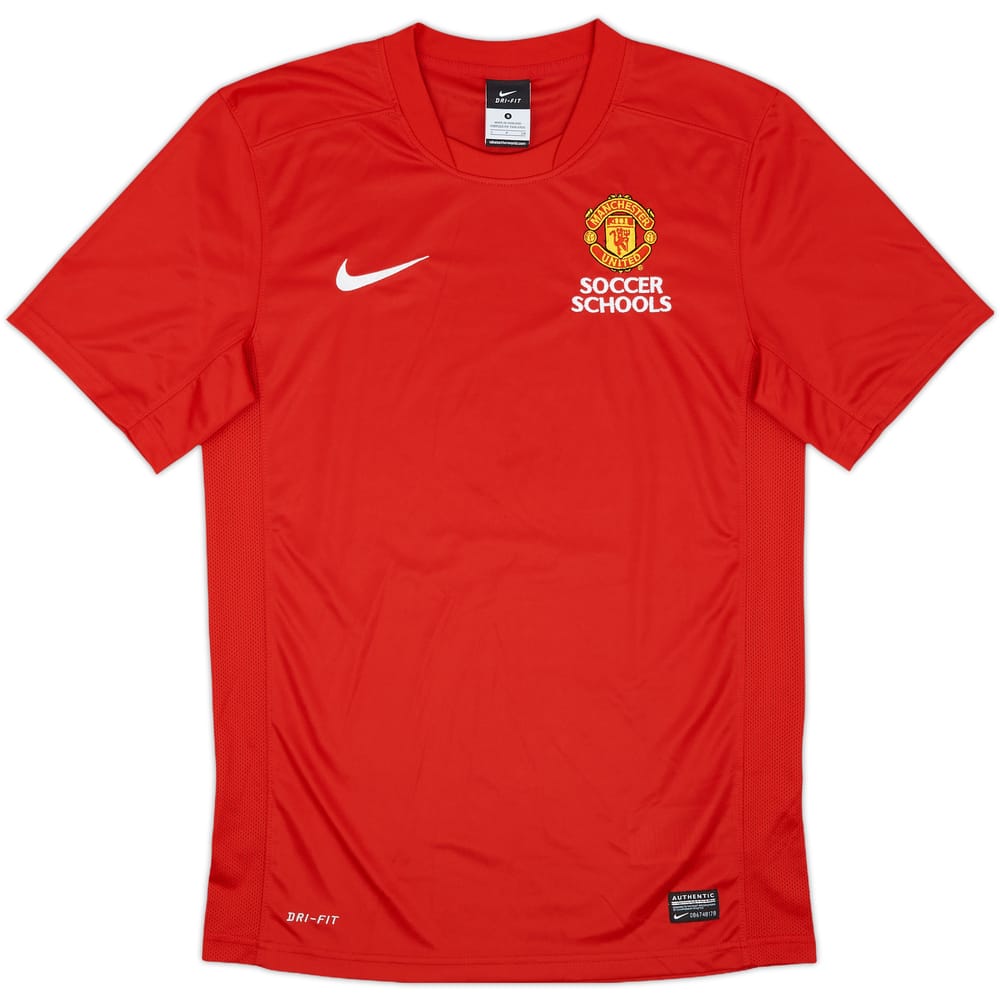 2014-15 Manchester United Soccer Schools Nike Training Shirt - 9/10 - (S)
