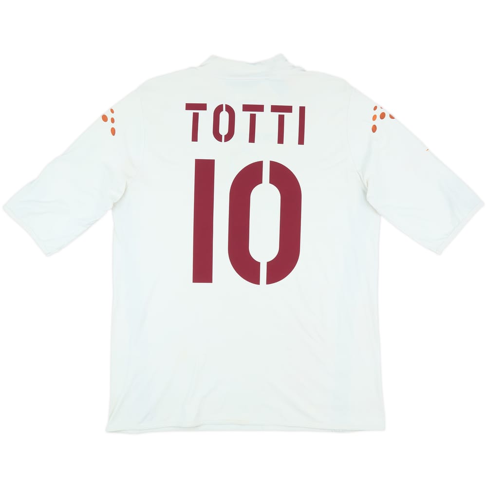 2003-04 Roma Away Shirt Totti #10 - 5/10 - (XXL)
