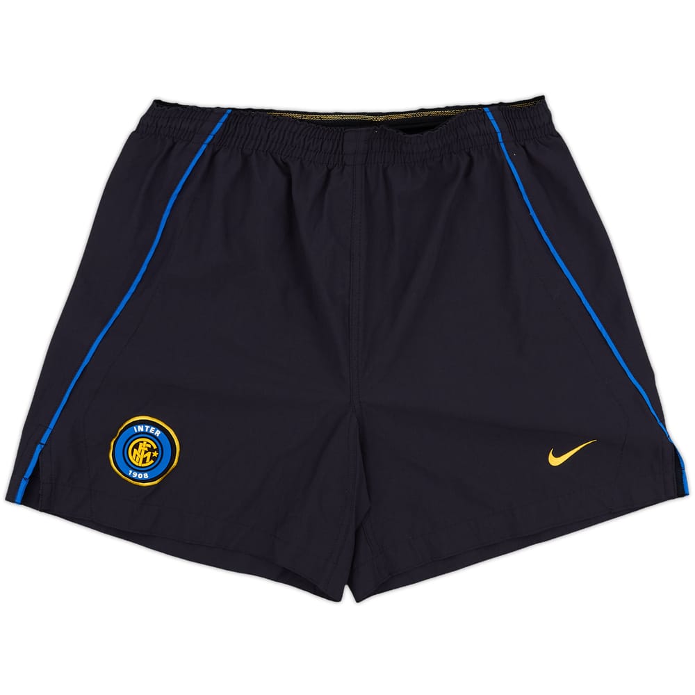 2000-01 Inter Milan Home Shorts - 8/10 - (M)