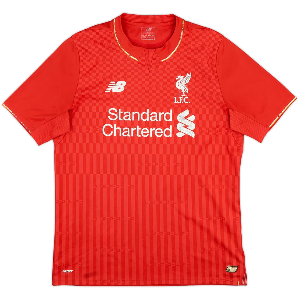 2015-16 Liverpool Home Shirt - 4/10 - (M)