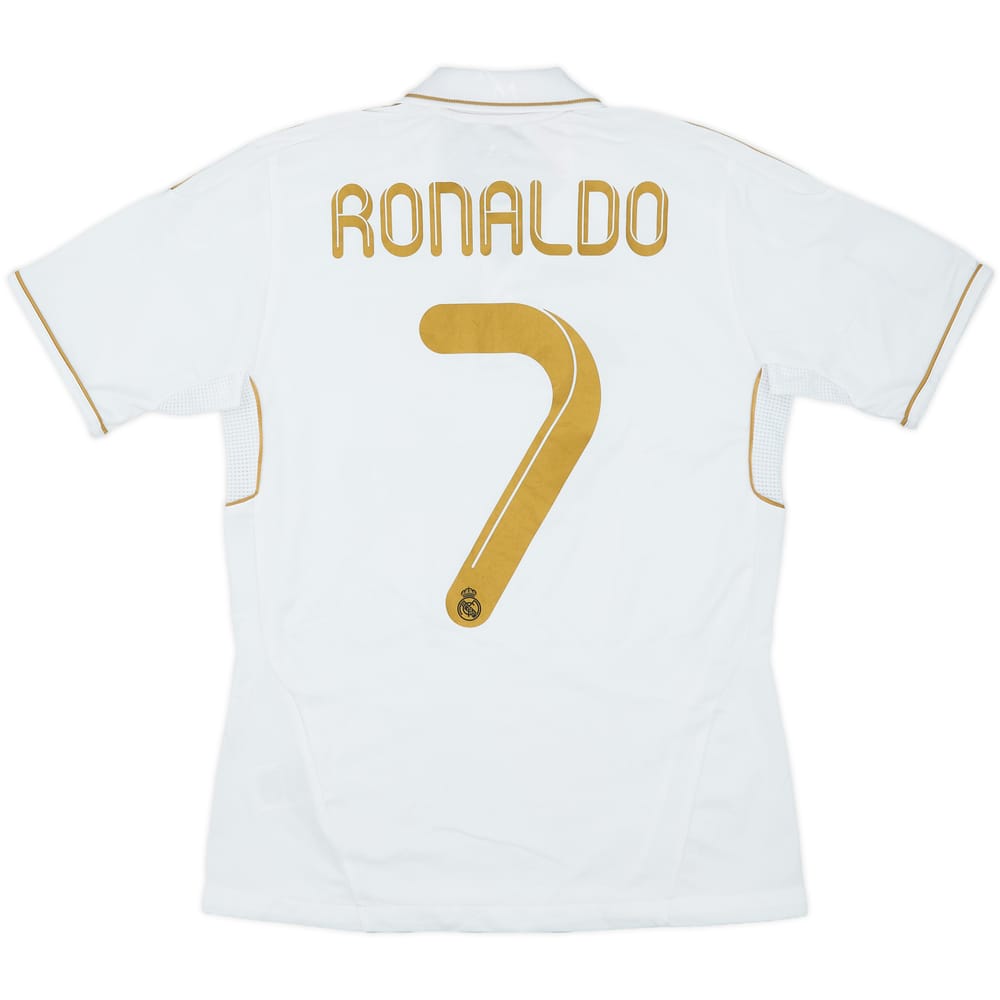 2011-12 Real Madrid Home Shirt Ronaldo #7 - 9/10 - (L.Boys)