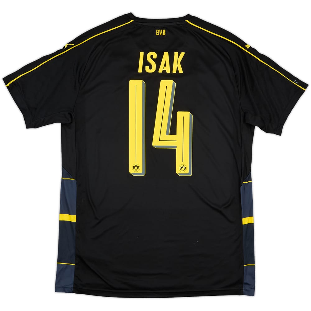 2016-17 Borussia Dortmund Away Shirt Isak #14 - 6/10 - (L)
