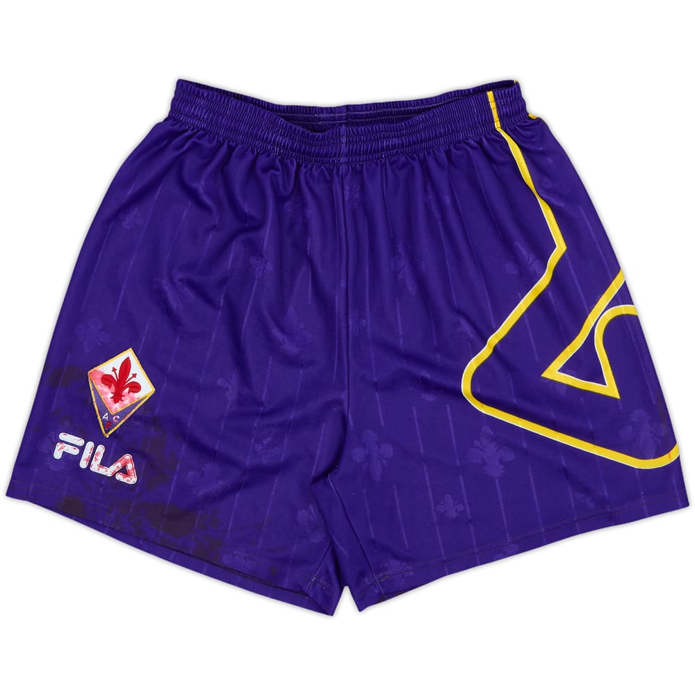 1997-98 Fiorentina Home Shorts - 4/10 - (S)